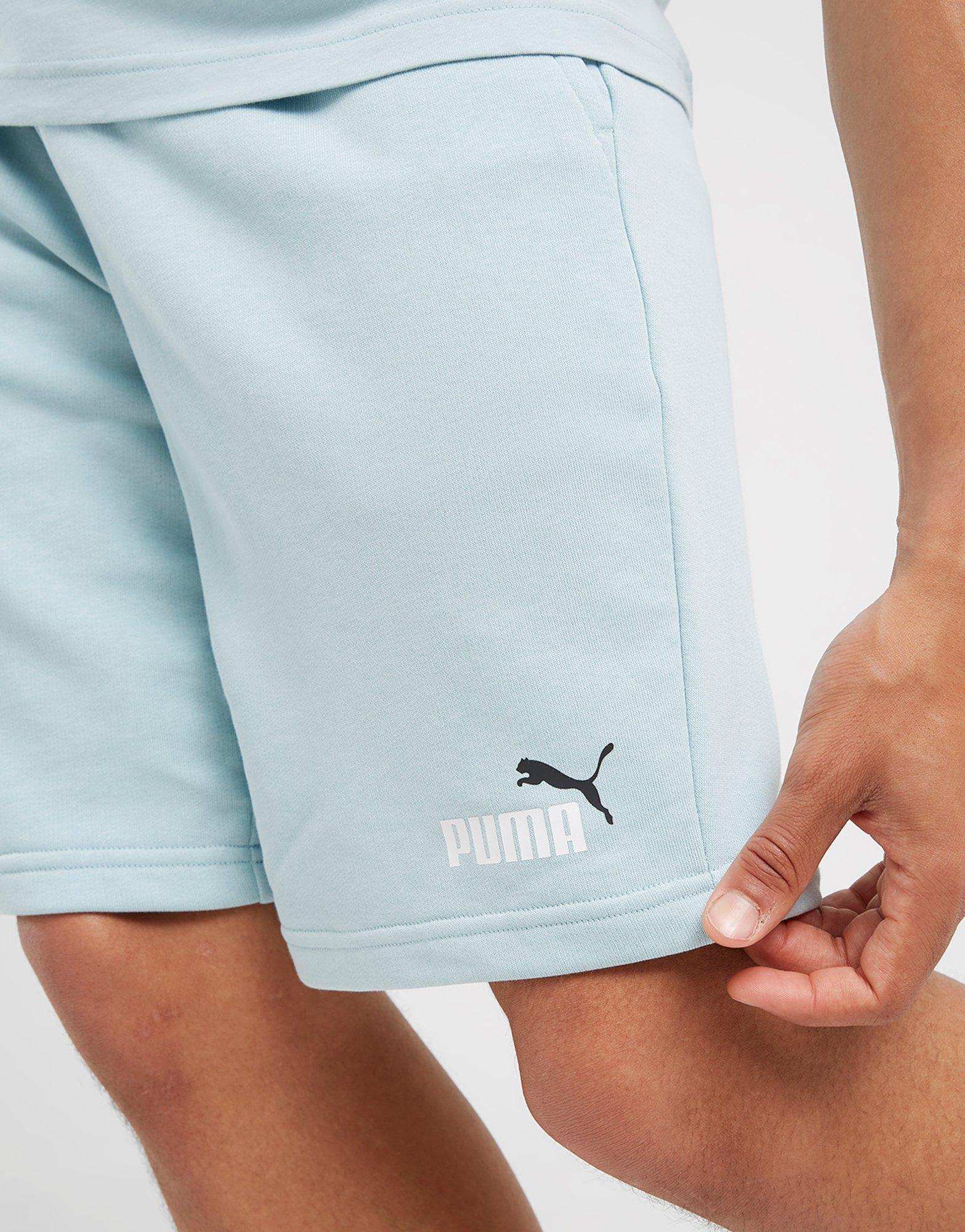 Vyriški šortai PUMA ŠORTAI ESS+ 2 COL SHORTS 10" 58676622 Žalia