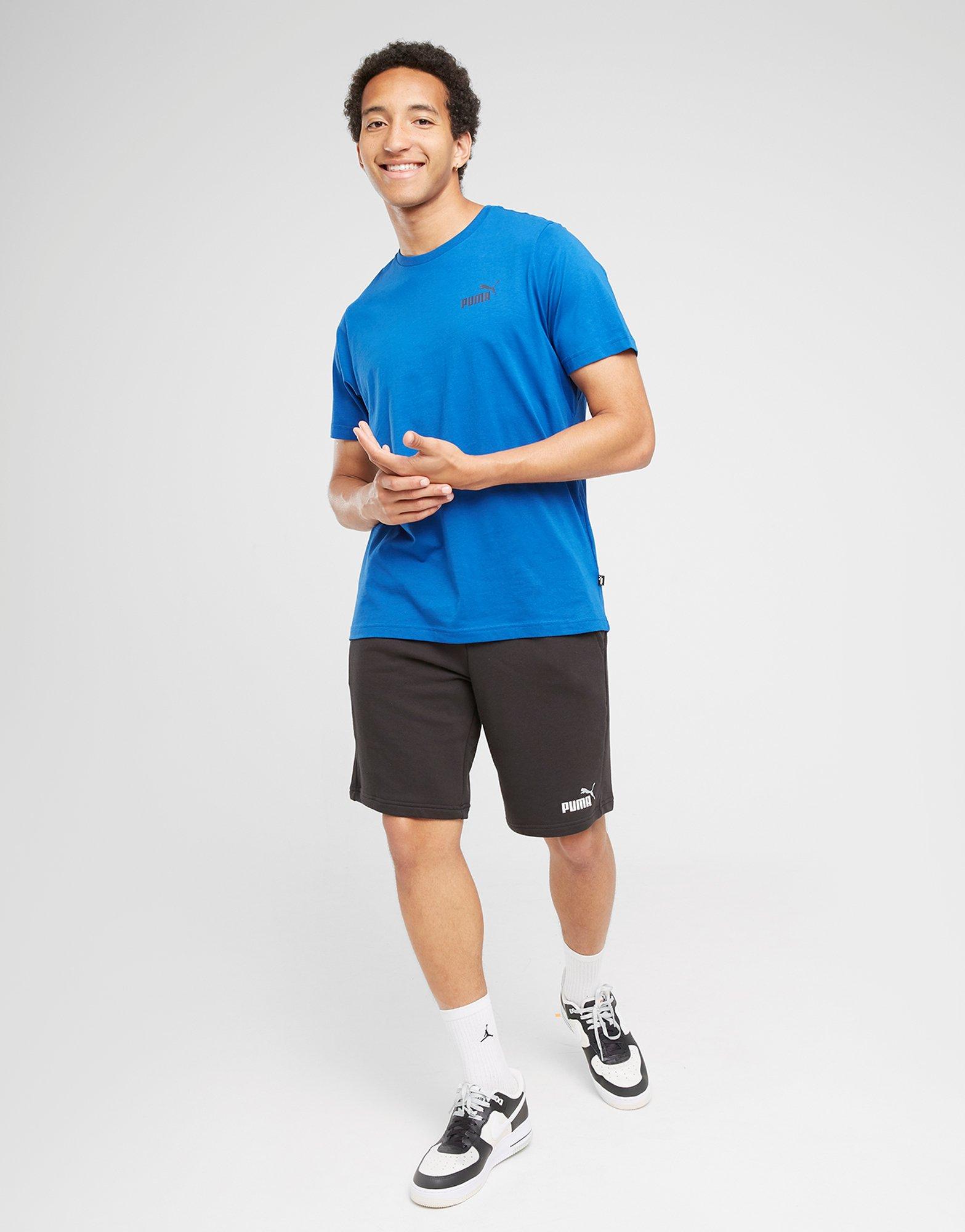 Krótkie spodenki, szorty męskie PUMA SZORTY ESS+ 2 COL 10" 58676661 Czarny