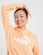 PUMA BLUZA Z KAPTUREM ESS LOGO HOODIE ORANGE PEACH