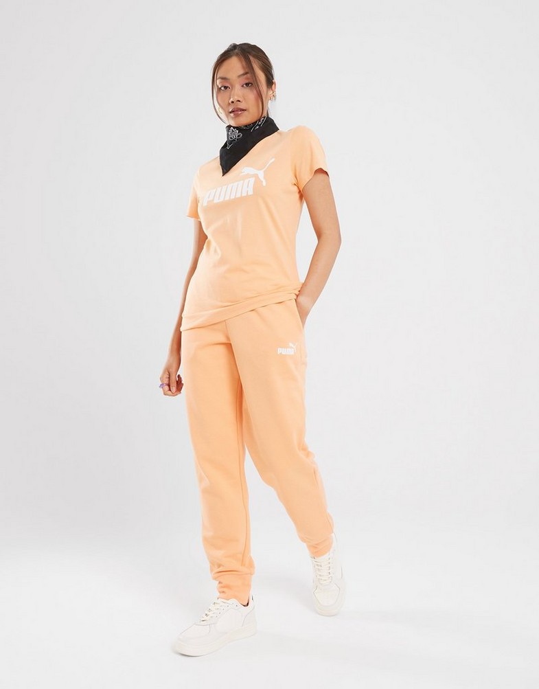 Pull puma femme sale orange