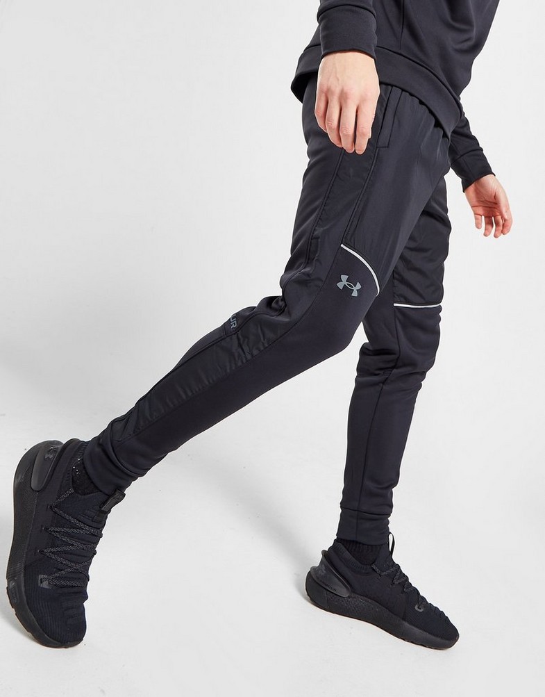 UNDER ARMOUR TRENINGOWE UA ARMOUR FLEECE STORM TRACK PANTS 1373784-001 Czarny