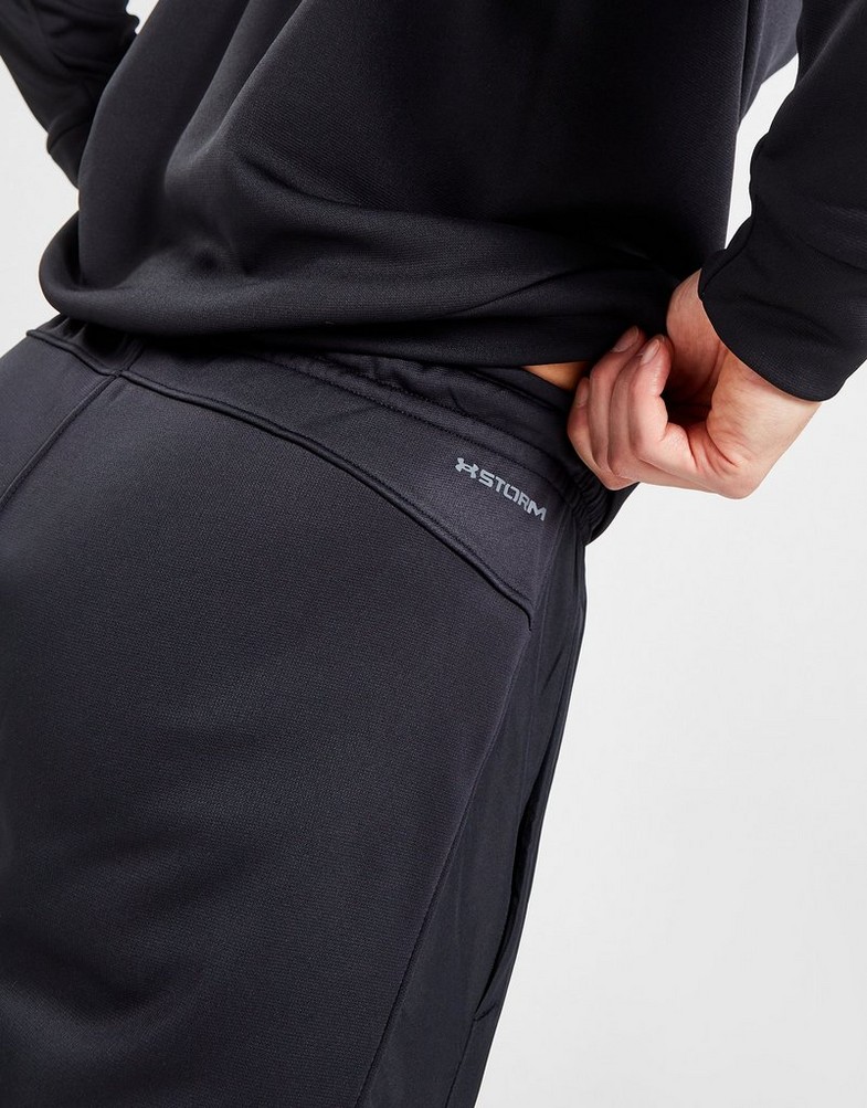 UNDER ARMOUR TRENINGOWE UA ARMOUR FLEECE STORM TRACK PANTS 1373784-001 Czarny