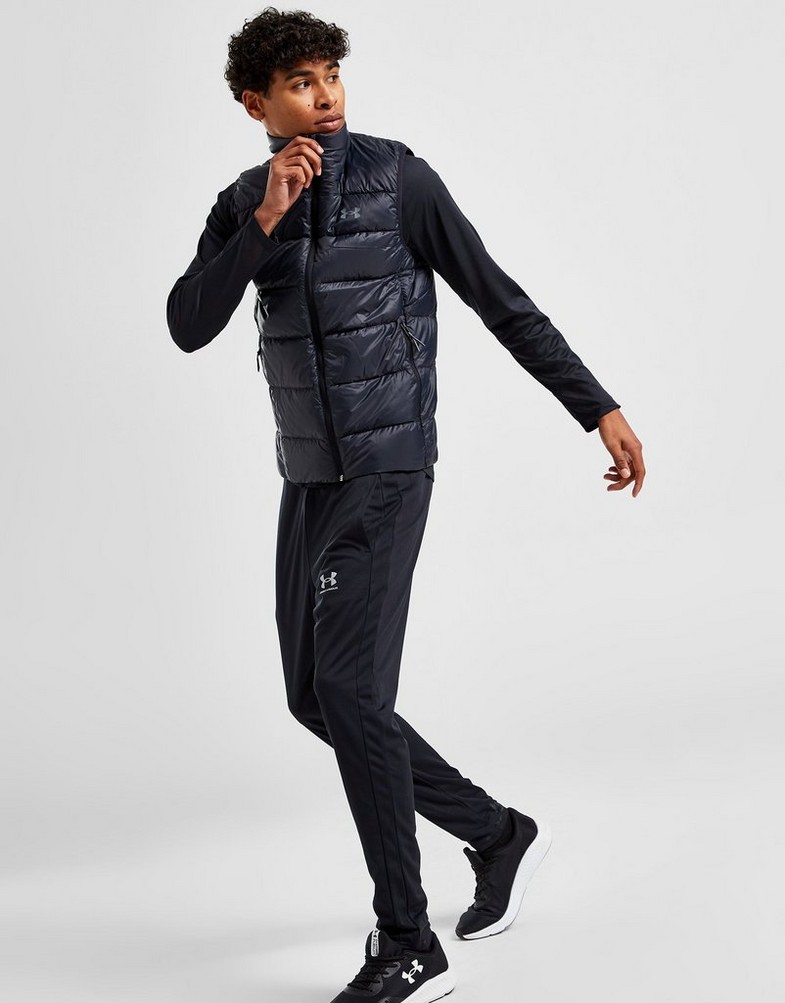 Kurtka męska UNDER ARMOUR PRZEJŚCIOWA UA ARMOUR DOWN GILET 1372650-001 Czarny