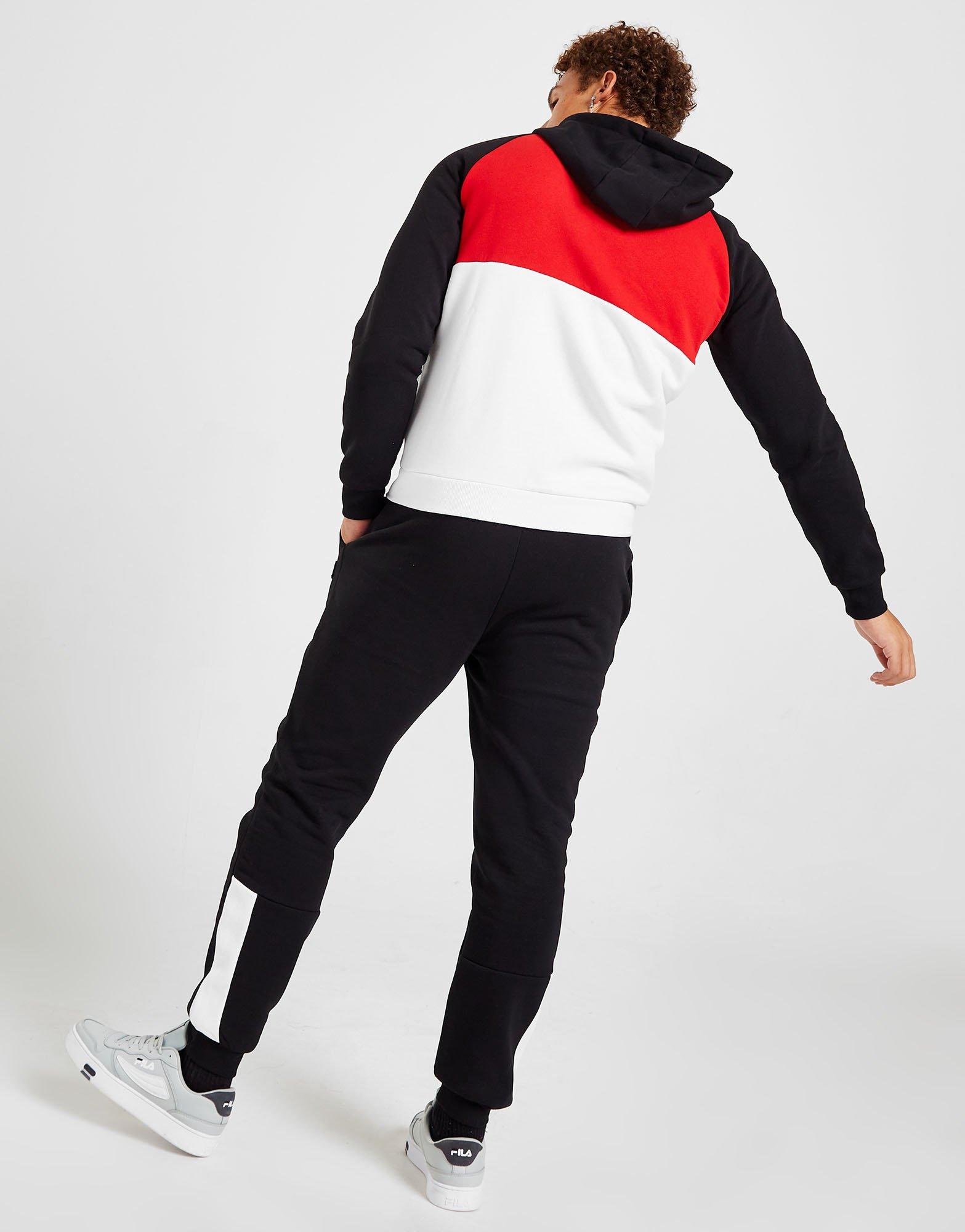 Férfi melegítőszet FILA MELEGÍTŐ FW22JDM005BLK Fekete