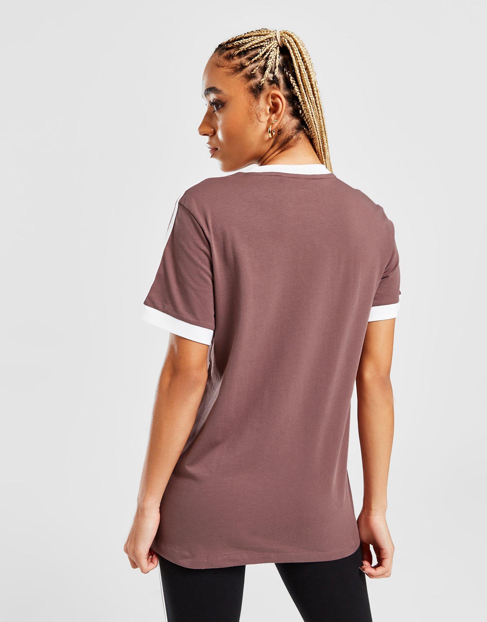 Дамска тениска ADIDAS ТЕНИСКА 3S LNR BF TEE W'OXI HR7772 Бежов