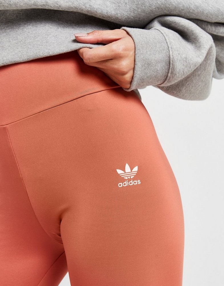 Colanți pentru femei ADIDAS COLANȚI HW POLY LEG M'EARTH HY8734 Portocaliu