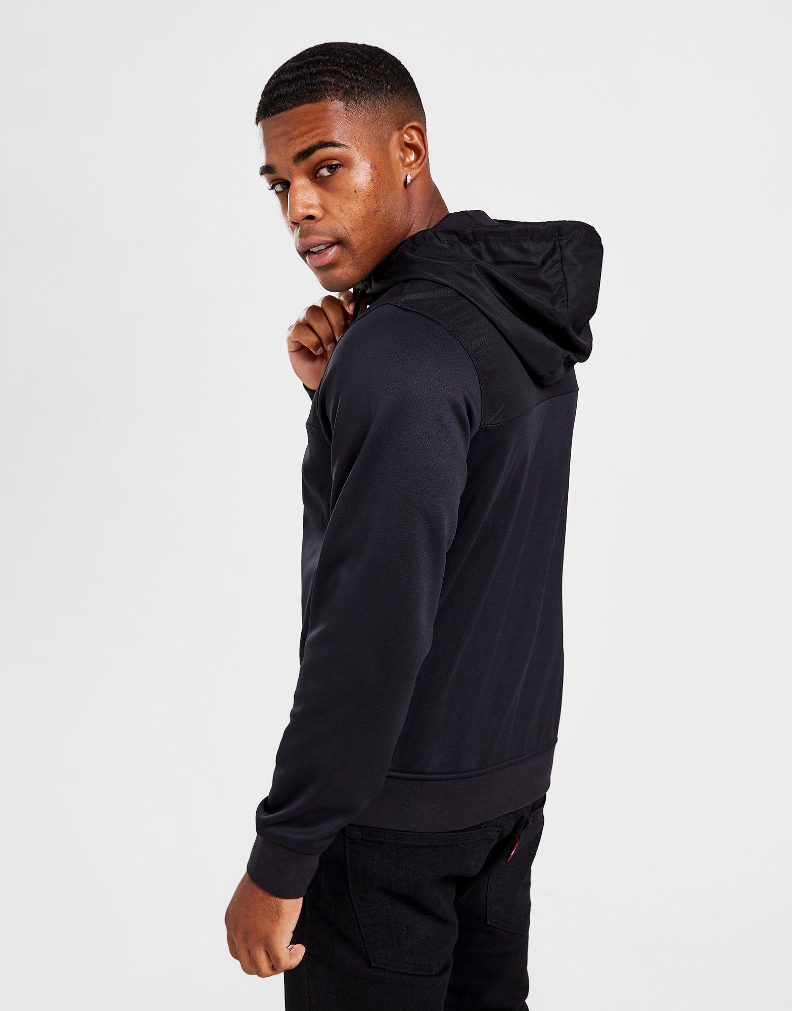 LACOSTE Z KAPTUREM POLY OVERLAY FULL ZIP HOODIE SH3462C31 | kolor