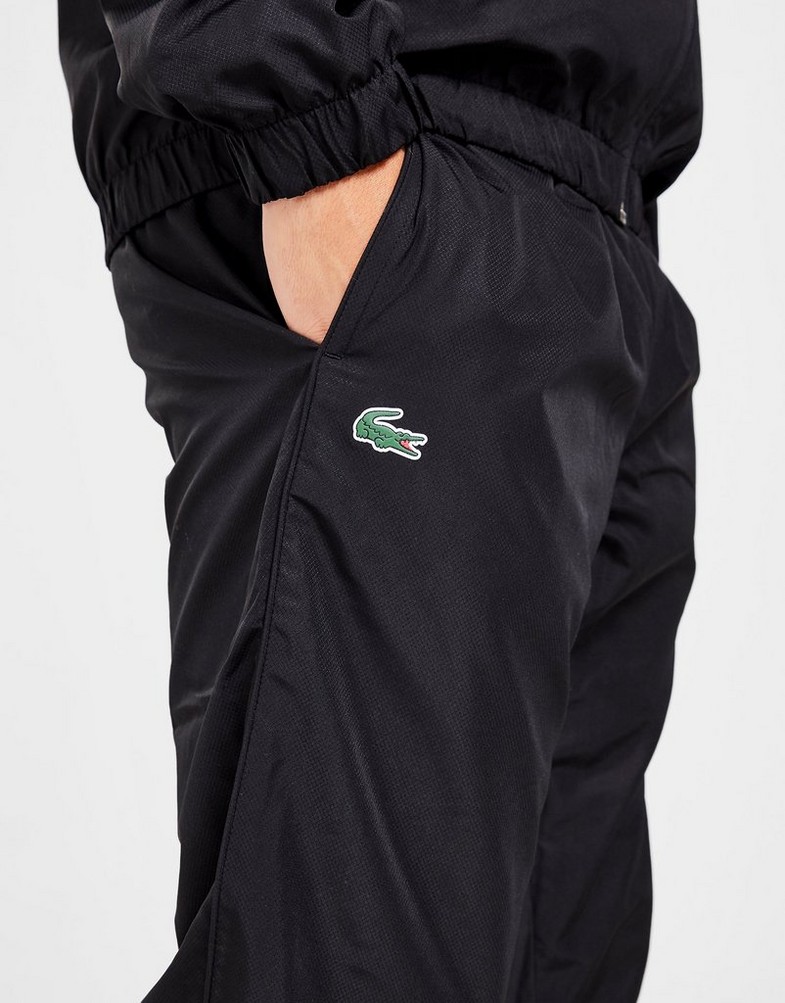 Komplet dresowy męski LACOSTE DRES GUPPY FULL ZIP HOODED TRACKSUIT WH26618VM Czarny