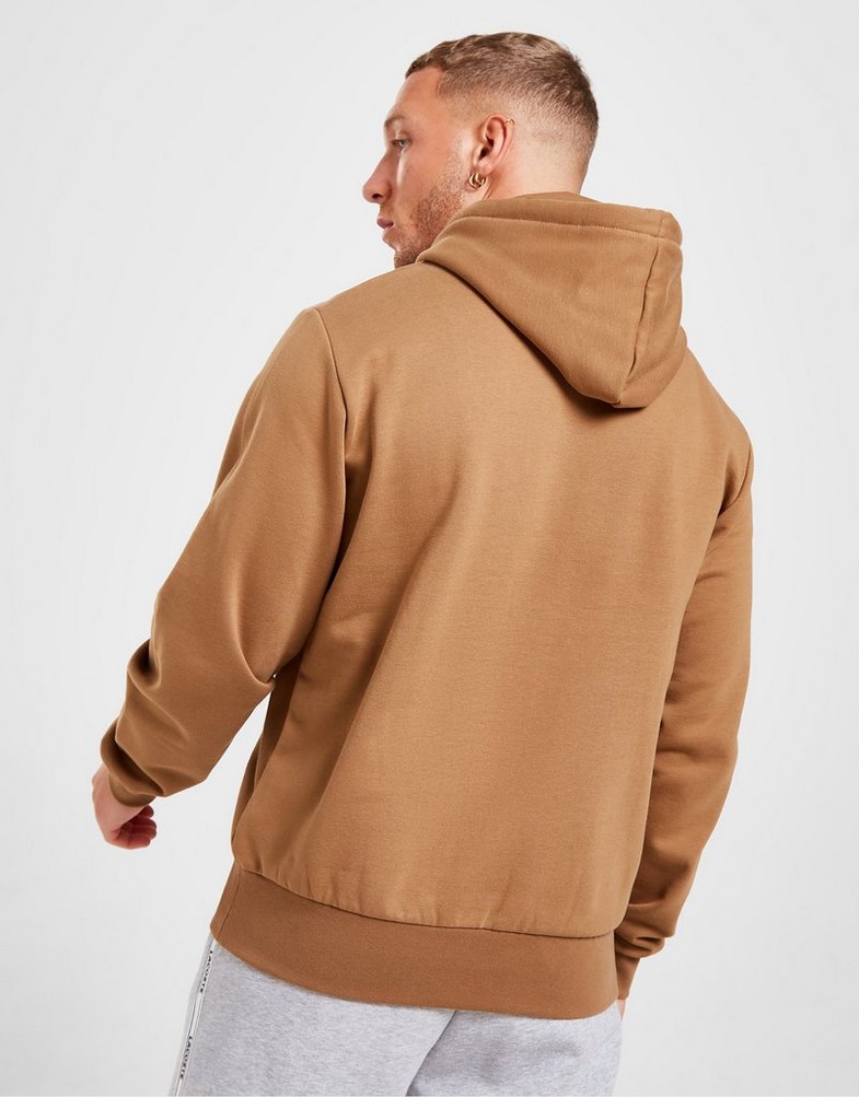 Bluza męska LACOSTE Z KAPTUREM CORE OVERHEAD HOODIE SH9623Z0W Brązowy