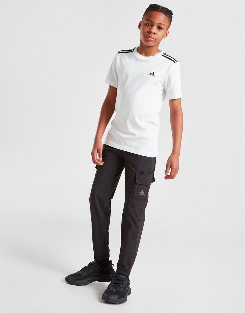 Дитячі штани ADIDAS ШТАНИ BOS WVN CRGO BLK/REF HZ4140 Чорний