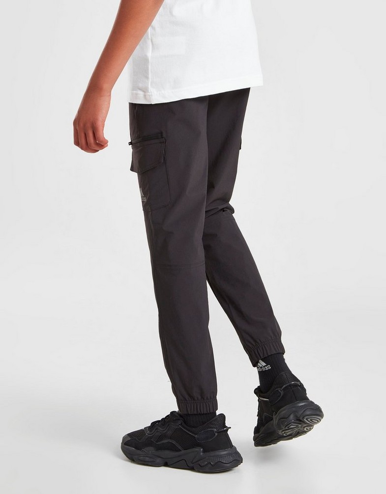 Дитячі штани ADIDAS ШТАНИ BOS WVN CRGO BLK/REF HZ4140 Чорний