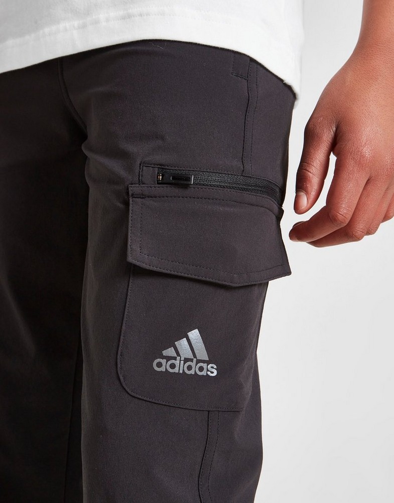 Дитячі штани ADIDAS ШТАНИ BOS WVN CRGO BLK/REF HZ4140 Чорний