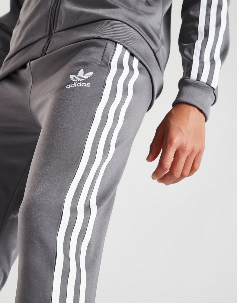 ADIDAS SPODNIE SST TRACK PANTS JUNIOR HZ4201 Szary