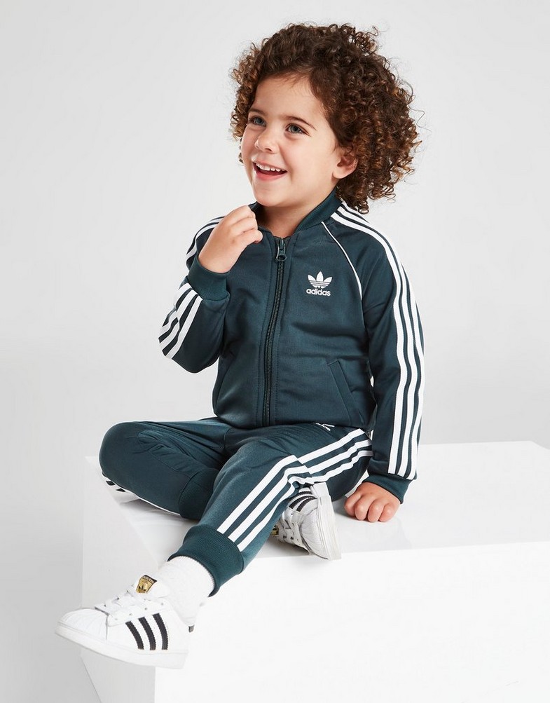 Trening pentru copii ADIDAS SET S'STR ST INFANTS HK7487 Verde
