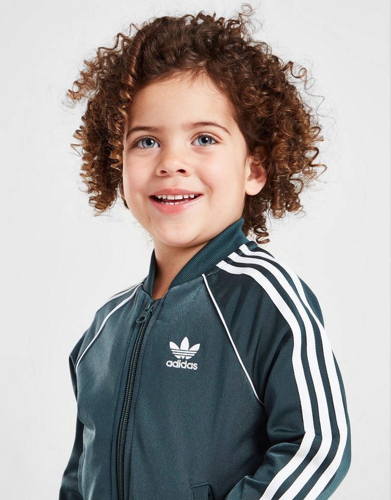 Komplet dresowy dziecięcy ADIDAS KOMPLET S'STR ST INFANTS HK7487 Zielony