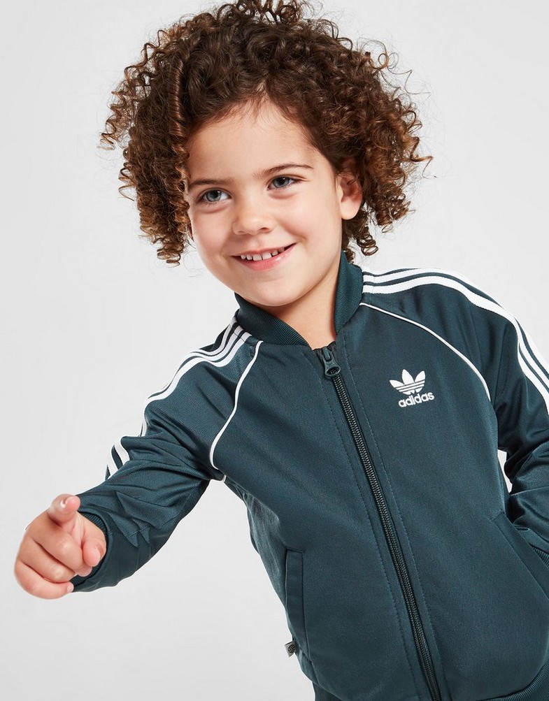 Komplet dresowy dziecięcy ADIDAS KOMPLET S'STR ST INFANTS HK7487 Zielony