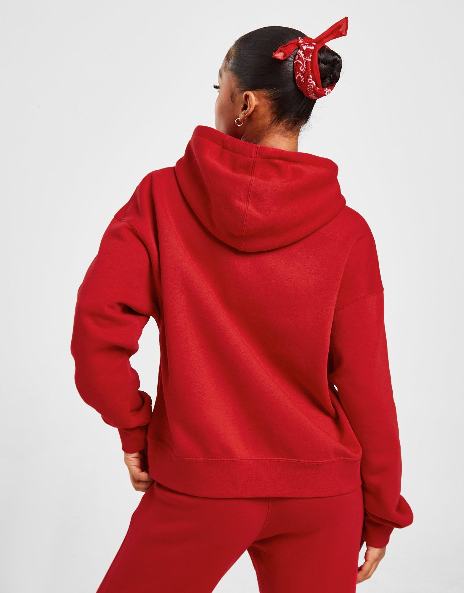 Bluza damska JORDAN BLUZA Z KAPTUREM W J BRKLN FLC PO DQ4458-687 Czerwony