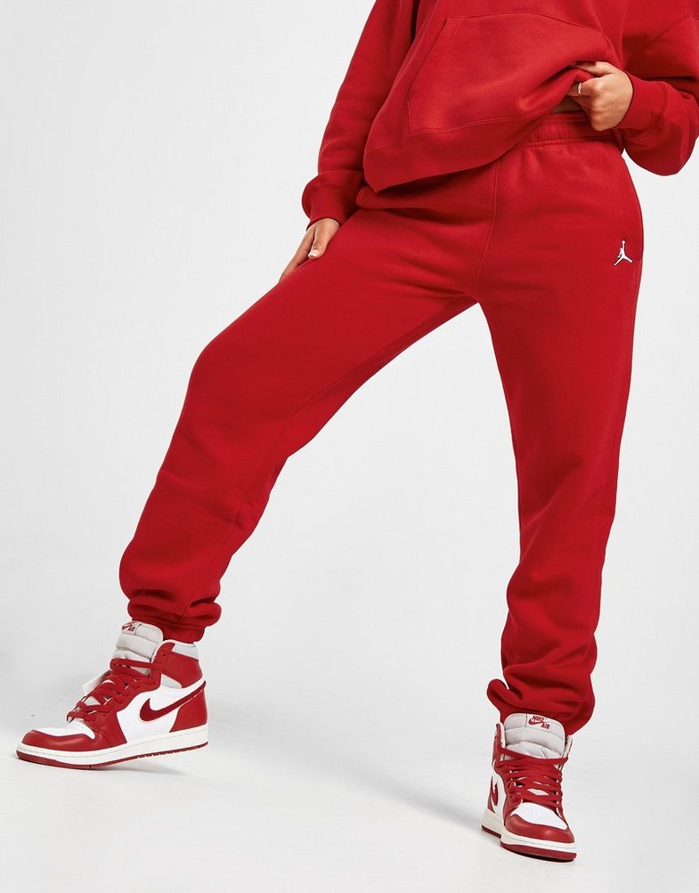 JORDAN SPODNIE W J BRKLN FLC PANT DQ4478-687 Czerwony