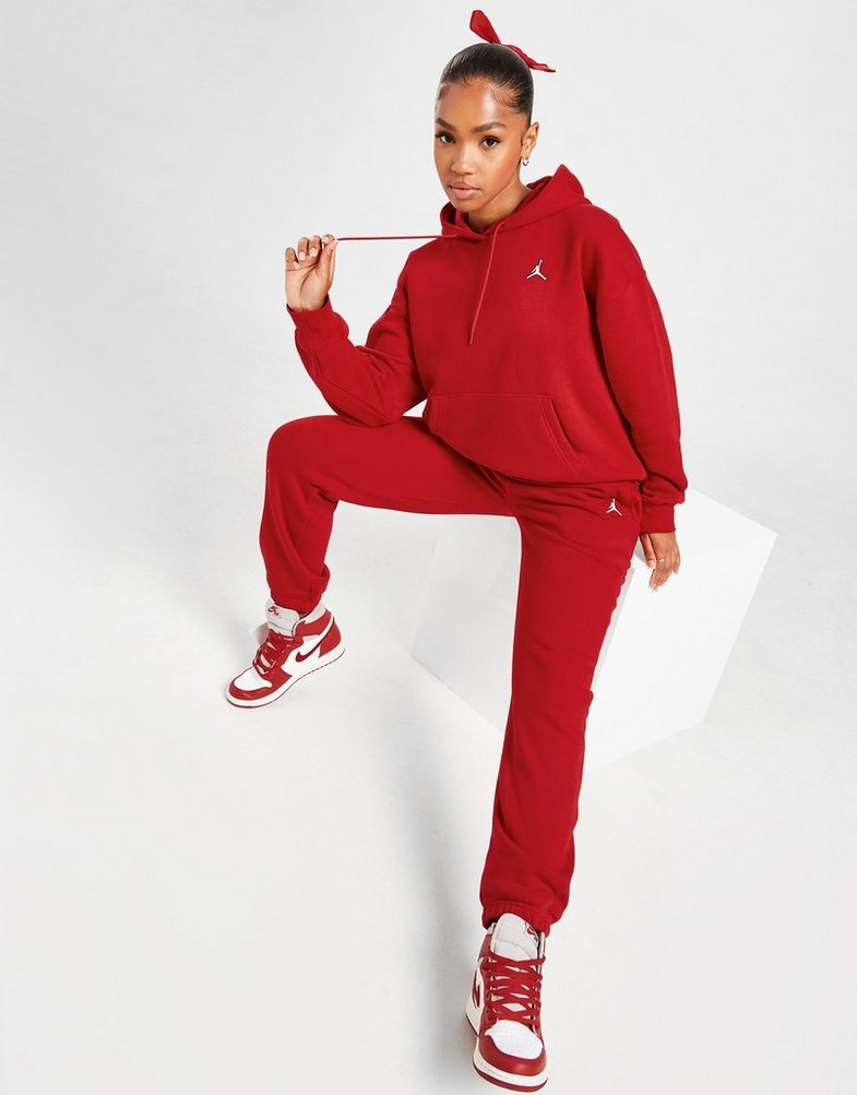JORDAN SPODNIE W J BRKLN FLC PANT DQ4478-687 Czerwony