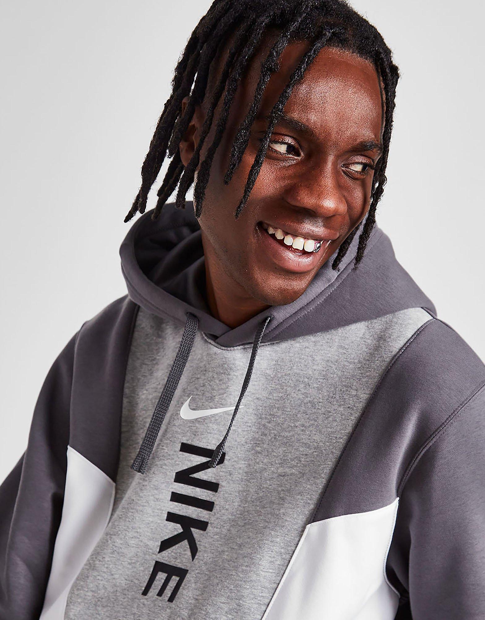 Мъжка блуза NIKE СУИТЧЪР С КАЧУЛКА M NSW HYBRID FLC HOODIE DV2432-068 Сив