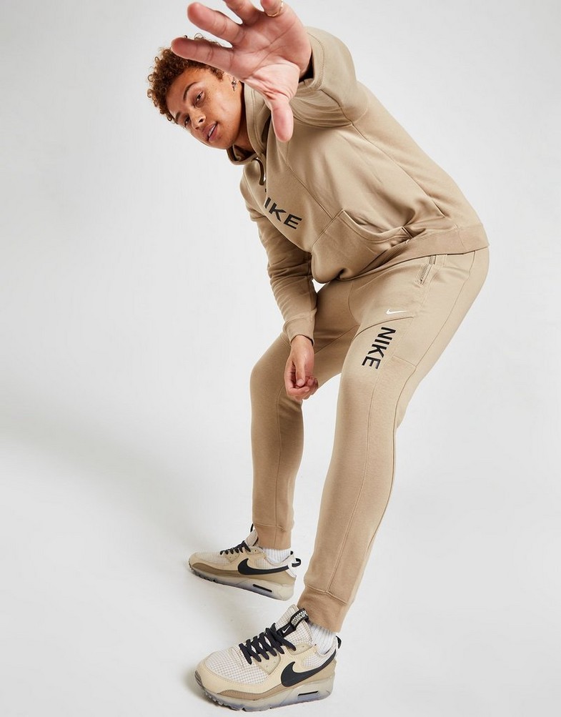 Vyriškos kelnės NIKE KELNĖS M NSW HYBRID FLC JOGGER BB DV2330-247 Rusva