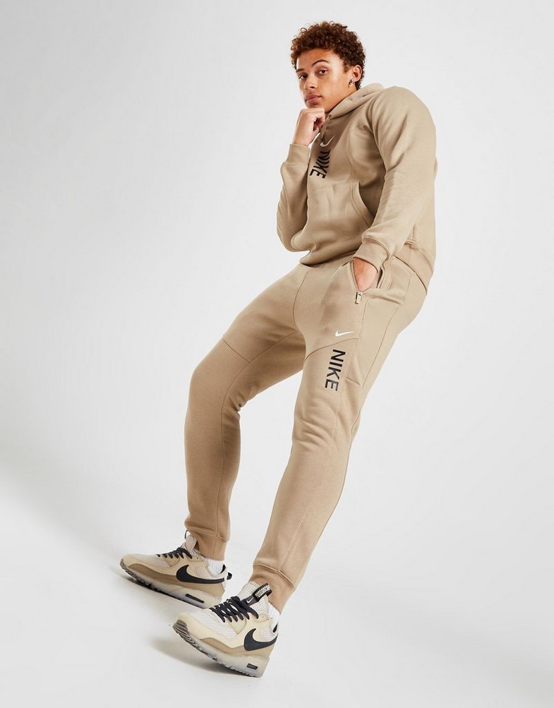 Vyriškos kelnės NIKE KELNĖS M NSW HYBRID FLC JOGGER BB DV2330-247 Rusva