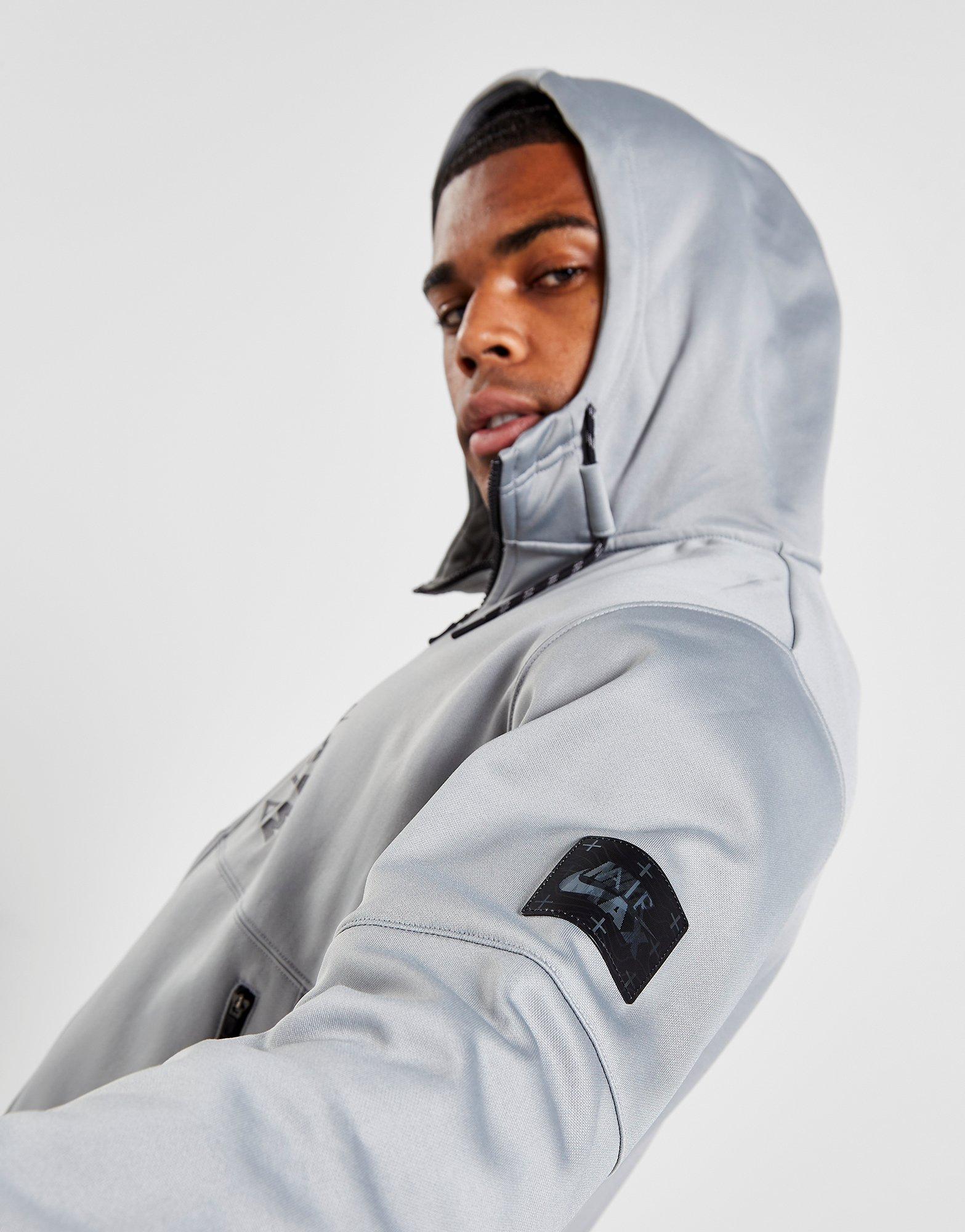 Pánska mikina NIKE MIKINA S KAPUCŇOU M NSW AIR MAX DV2433-073 Sivá