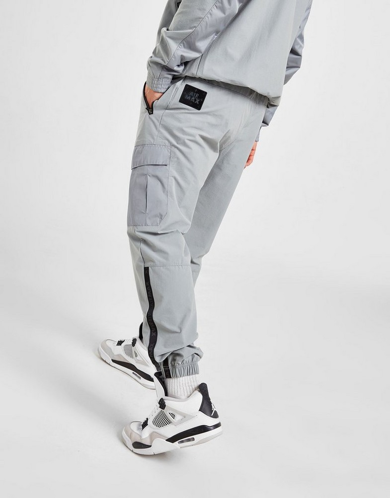 NIKE SPODNIE AIR MAX CARGO PANTS DV2336-073 Szary