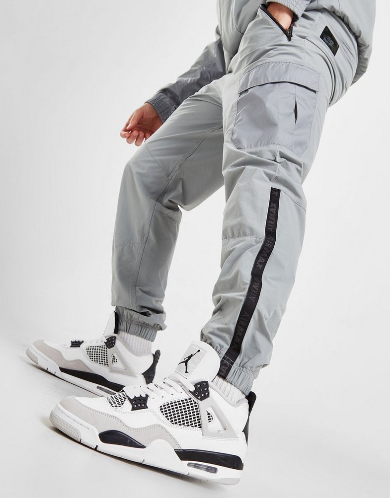 NIKE SPODNIE AIR MAX CARGO PANTS DV2336-073 Szary