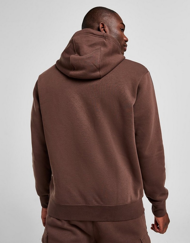 Bluza męska NIKE Z KAPTUREM REPEAT FLEECE OVERHEAD HOODIE DX2028-237 Brązowy