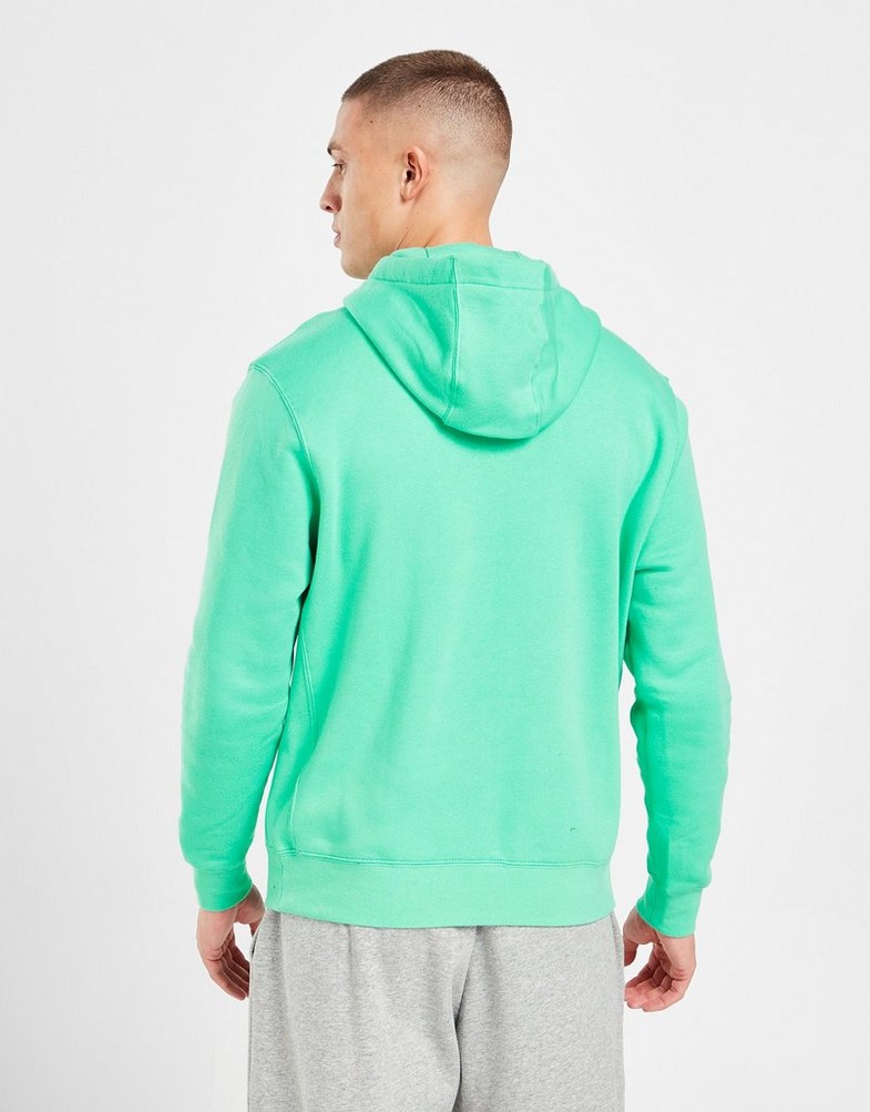 Bluza męska NIKE BLUZA Z KAPTUREM M NSW CLUB HOODIE PO BB BV2654-369 Zielony