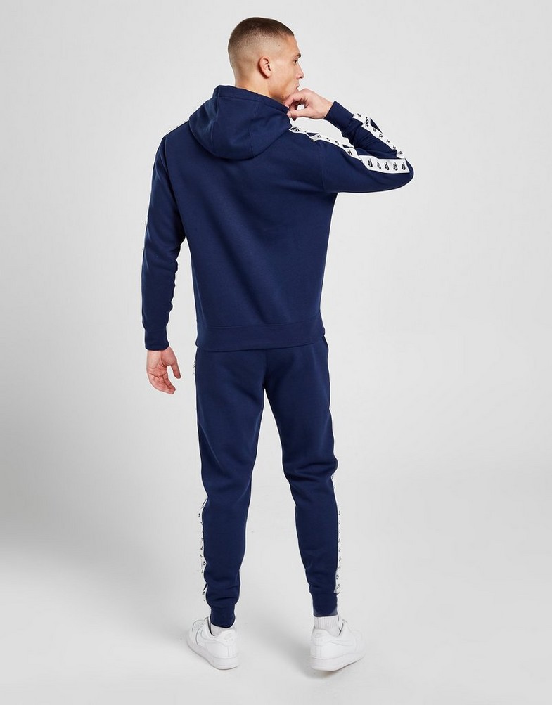 Férfi melegítőszet NIKE SZETT M NK CLUB FLC GX HD TRK SUIT DM6838-411 Sötétkék