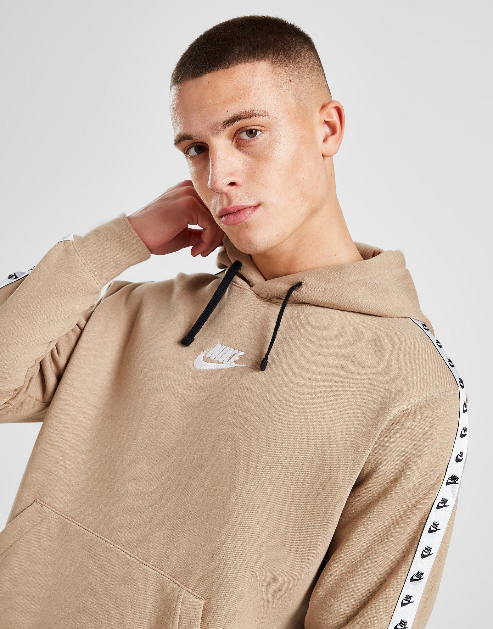 Мъжки анцуг NIKE КОМПЛЕКТ M NK CLUB FLC GX HD TRK SUIT DM6838-247 Бежов