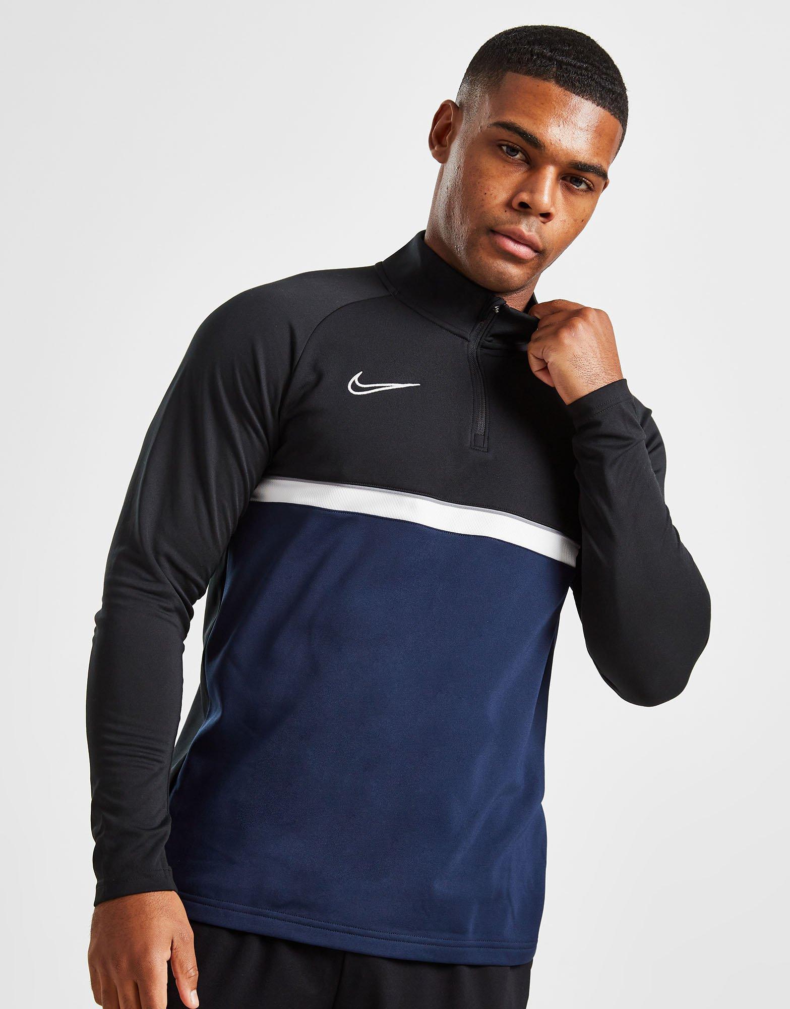 Bluză pentru bărbați NIKE BLUZĂ M NK DF ACD21 DRIL TOP CW6110-022 Negru