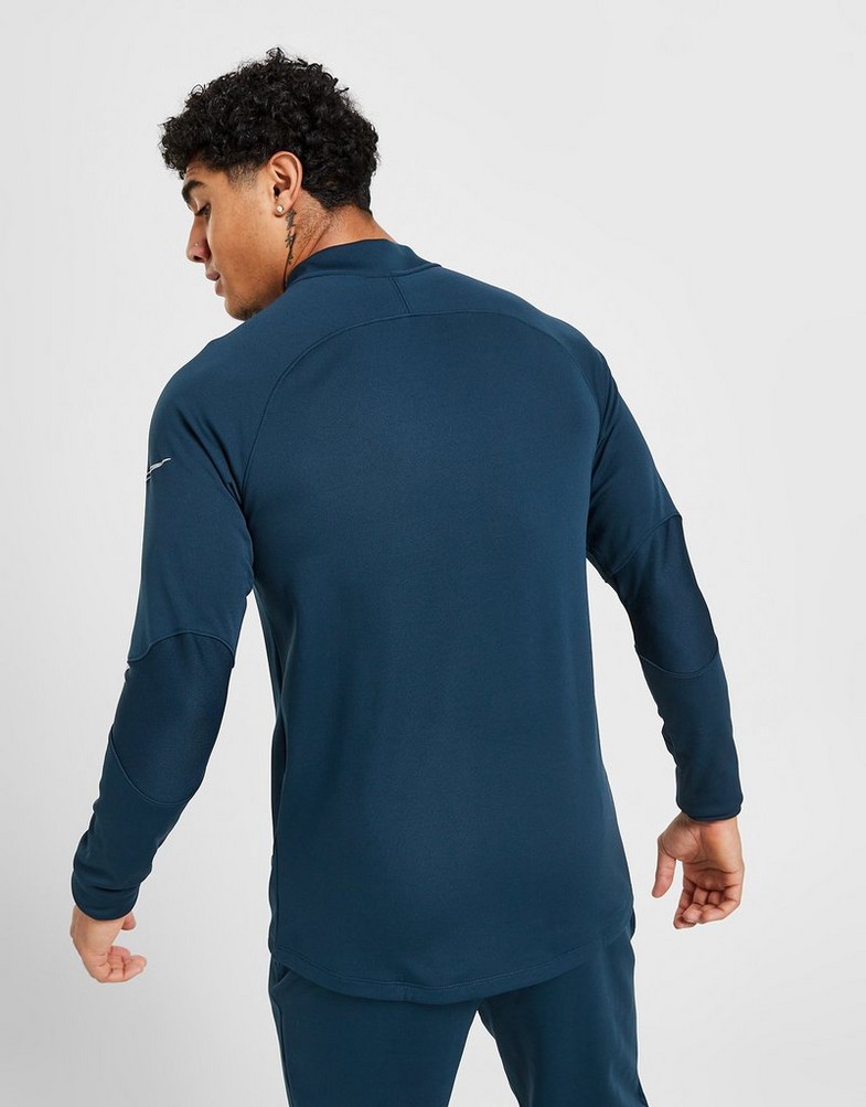 Bluza męska NIKE ZWYKŁA ACADEMY WINTER WARRIOR 1/4 ZIP TOP DC9168-454 Granatowy