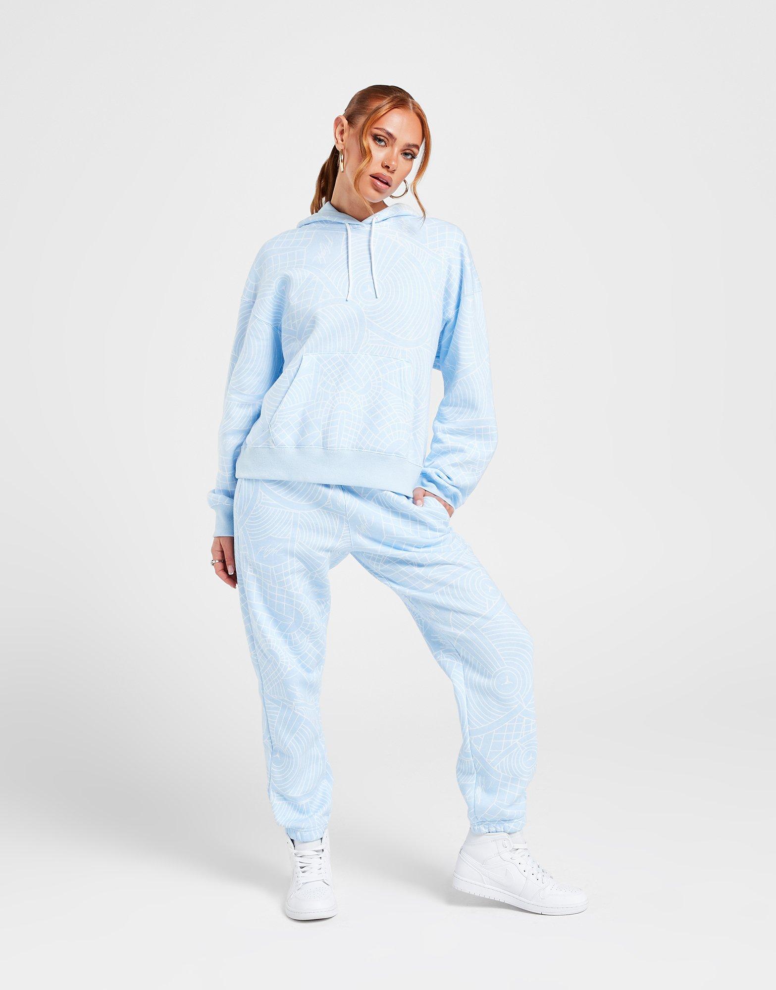 Moteriškos kelnės JORDAN JOGGERS ALL OVER PRINT DV1447-411 Mėlyna