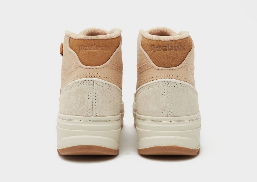 Buty sneakersy damskie REEBOK CLUB C GEO MID GZ2159 Beżowy