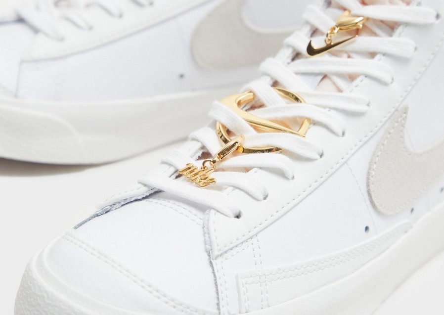 Buty sneakersy damskie NIKE WMNS BLAZER MID '77 AC FB8475-100 Biały