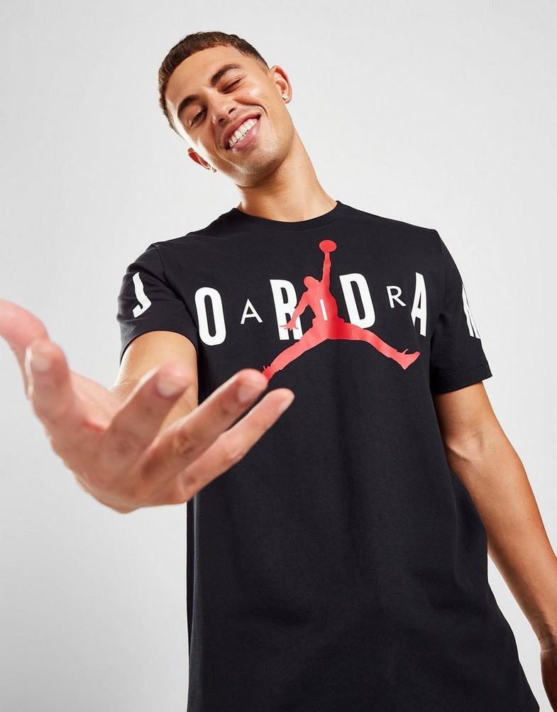 Pánske tričko JORDAN TRIČKO M J JD AIR STRETCH SS DV1445-010 Černá