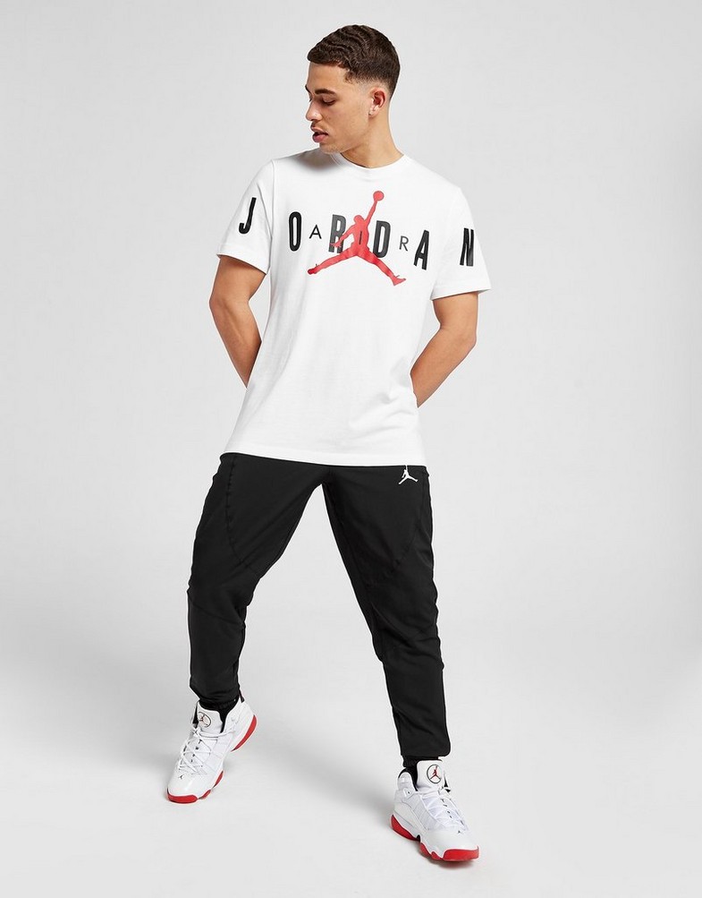 Tricou pentru bărbați JORDAN TRICOU M J JD AIR STRETCH SS DV1445-100 Alb