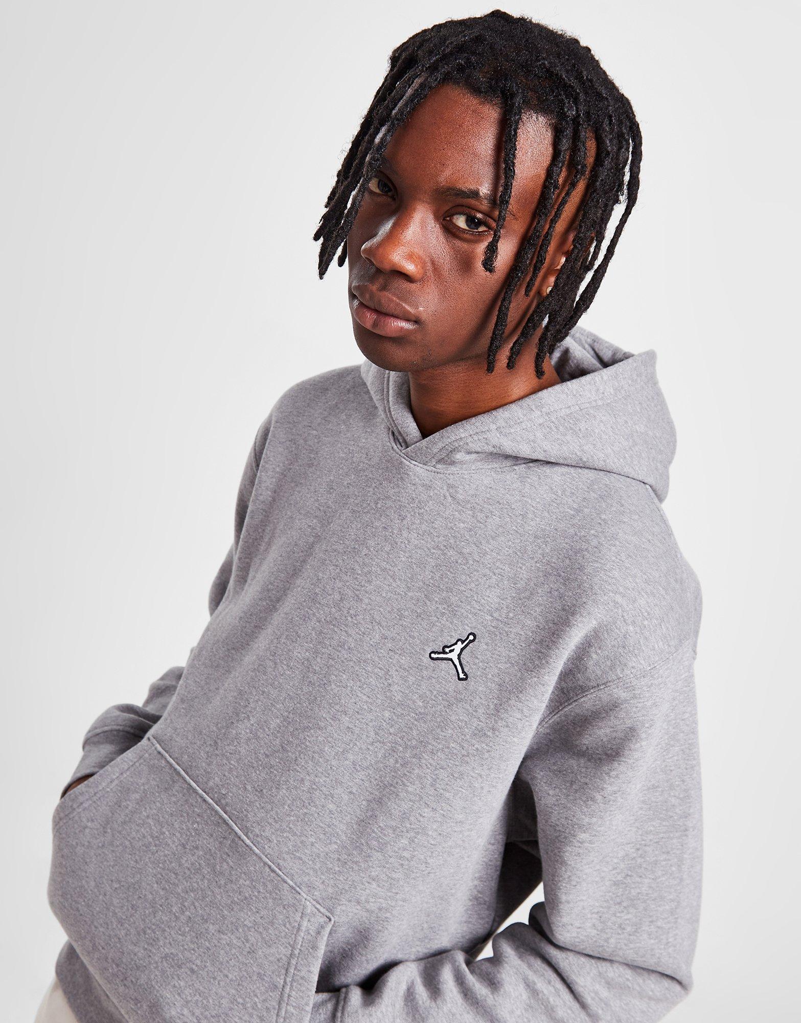 Férfi pulóverek JORDAN PULÓVER KAPUCNIS M J ESS FLC PO DQ7466-091 Szürke