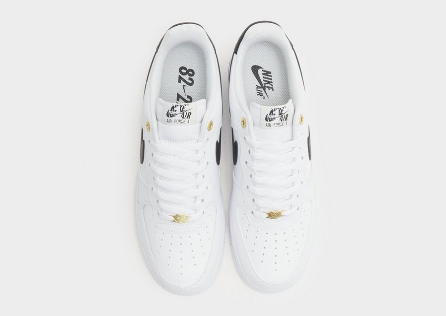 Buty sneakersy męskie NIKE AIR FORCE 1 '07 LV8 40TH DQ7658-100 Biały