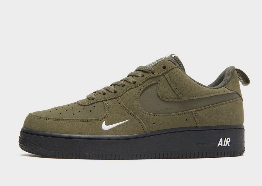 Buty sneakersy męskie NIKE AIR FORCE 1 '07 LV8  DZ4514-300 Khaki