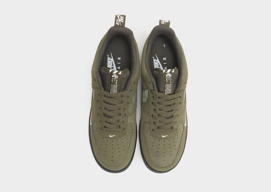 Buty sneakersy męskie NIKE AIR FORCE 1 '07 LV8  DZ4514-300 Khaki
