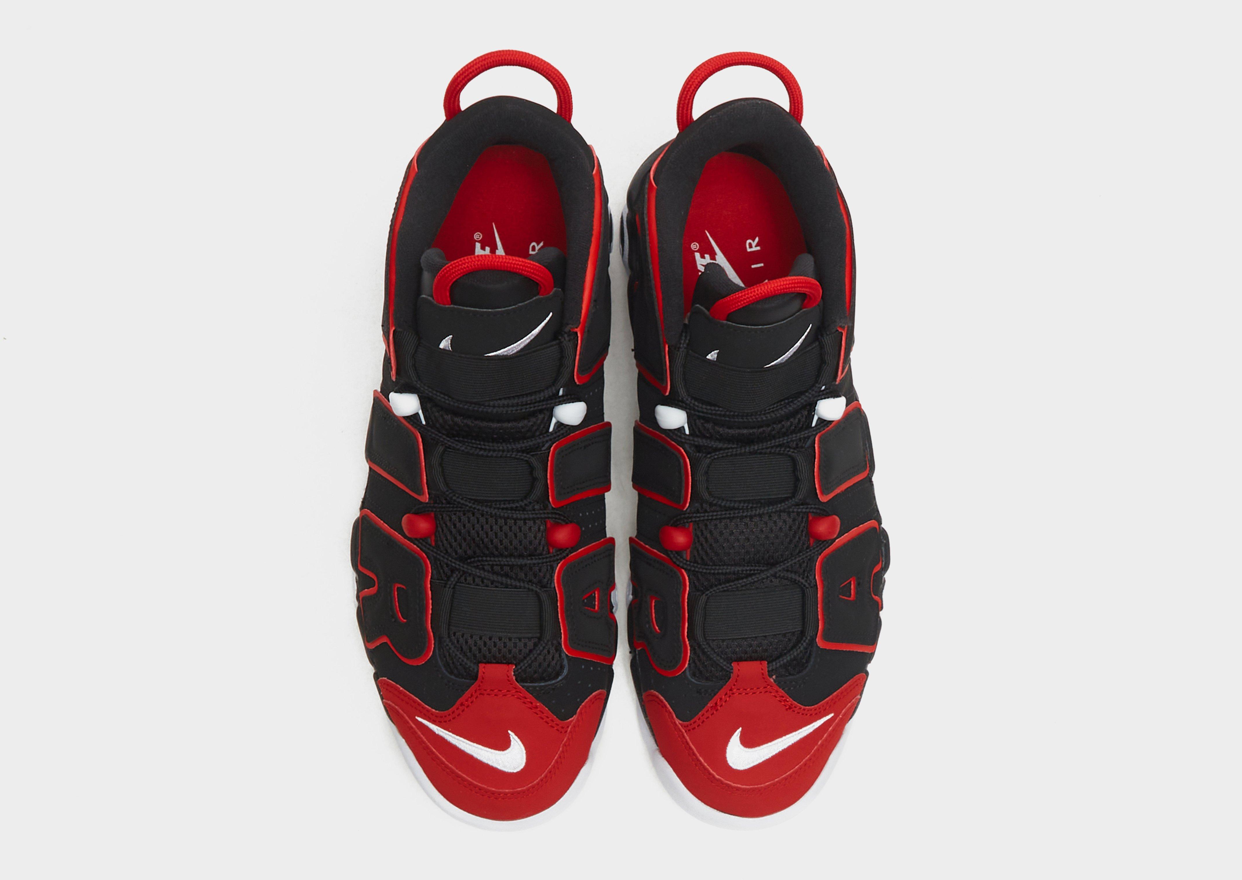Buty sneakersy męskie NIKE AIR MORE UPTEMPO '96 FD0274-001 Czarny