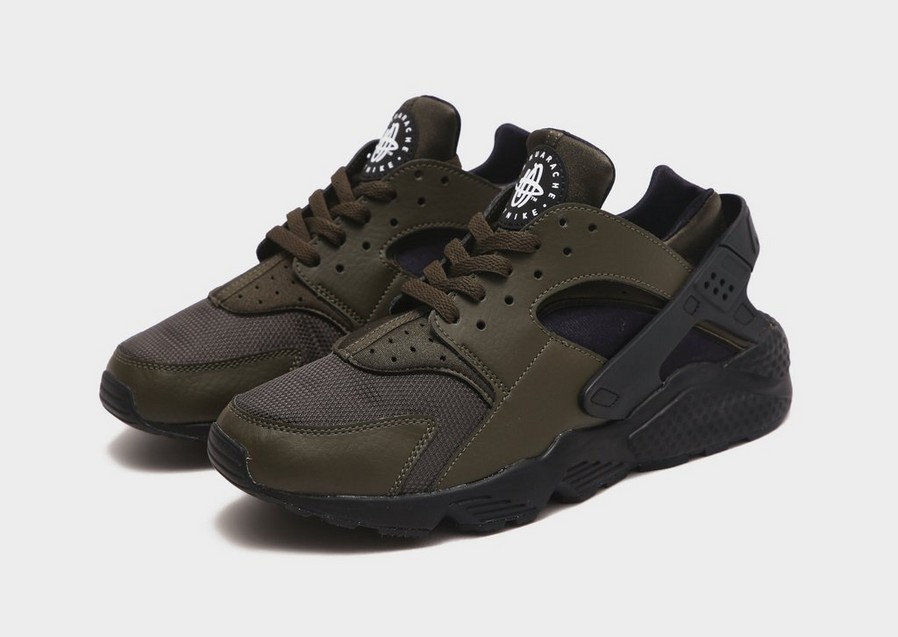 Buty sneakersy męskie NIKE AIR HUARACHE  DZ4506-300 Khaki