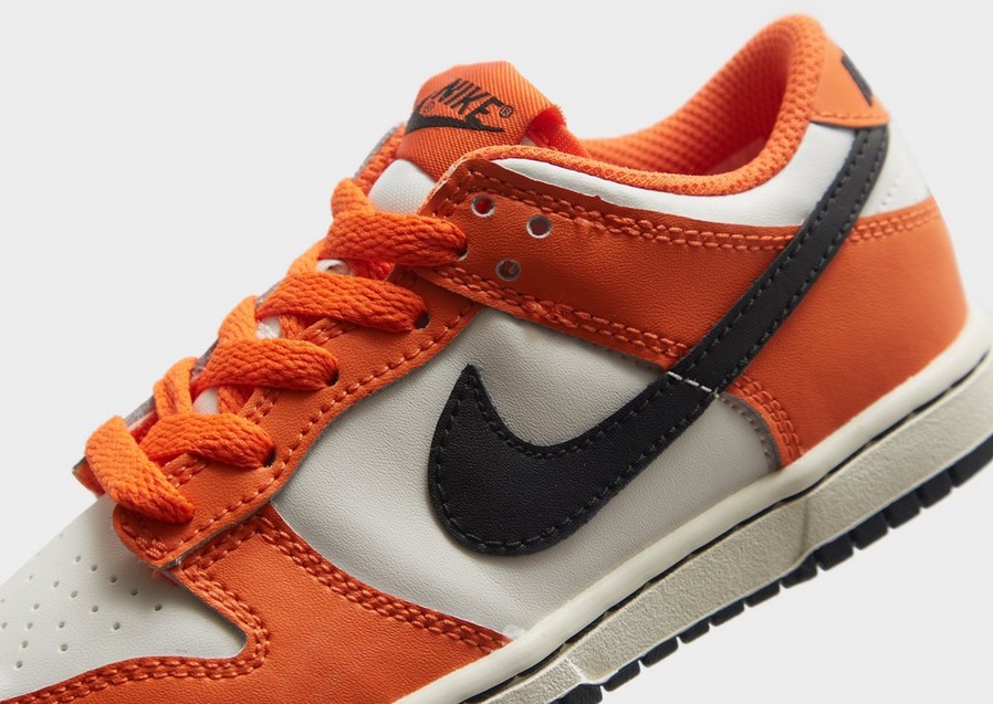 Buty sneakersy dla dzieci NIKE DUNK LOW DH9756-003 Pomarańczowy