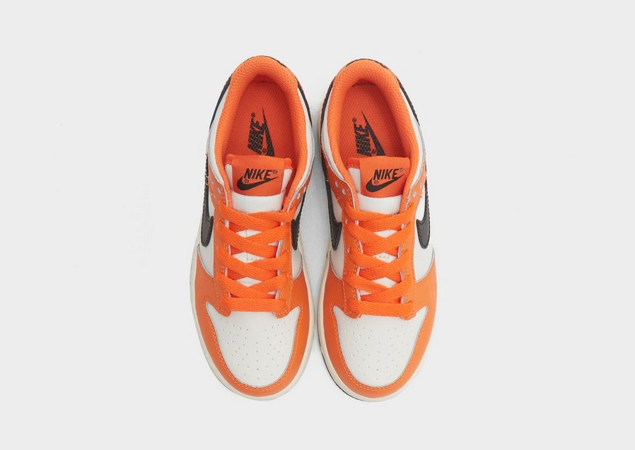 Buty sneakersy dla dzieci NIKE DUNK LOW DH9756-003 Pomarańczowy