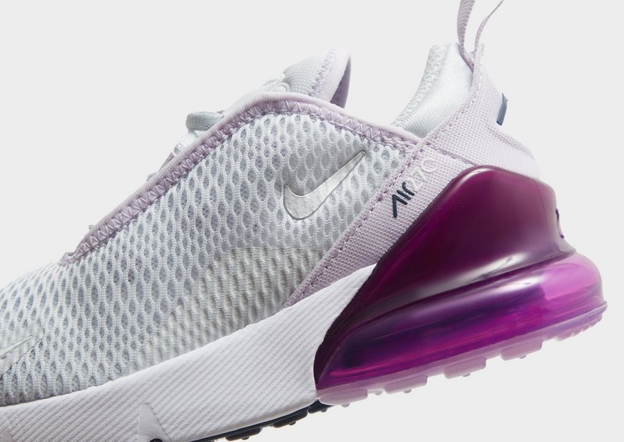Buty sneakersy dla dzieci NIKE AIR MAX 270 BP AO2372-023 Szary