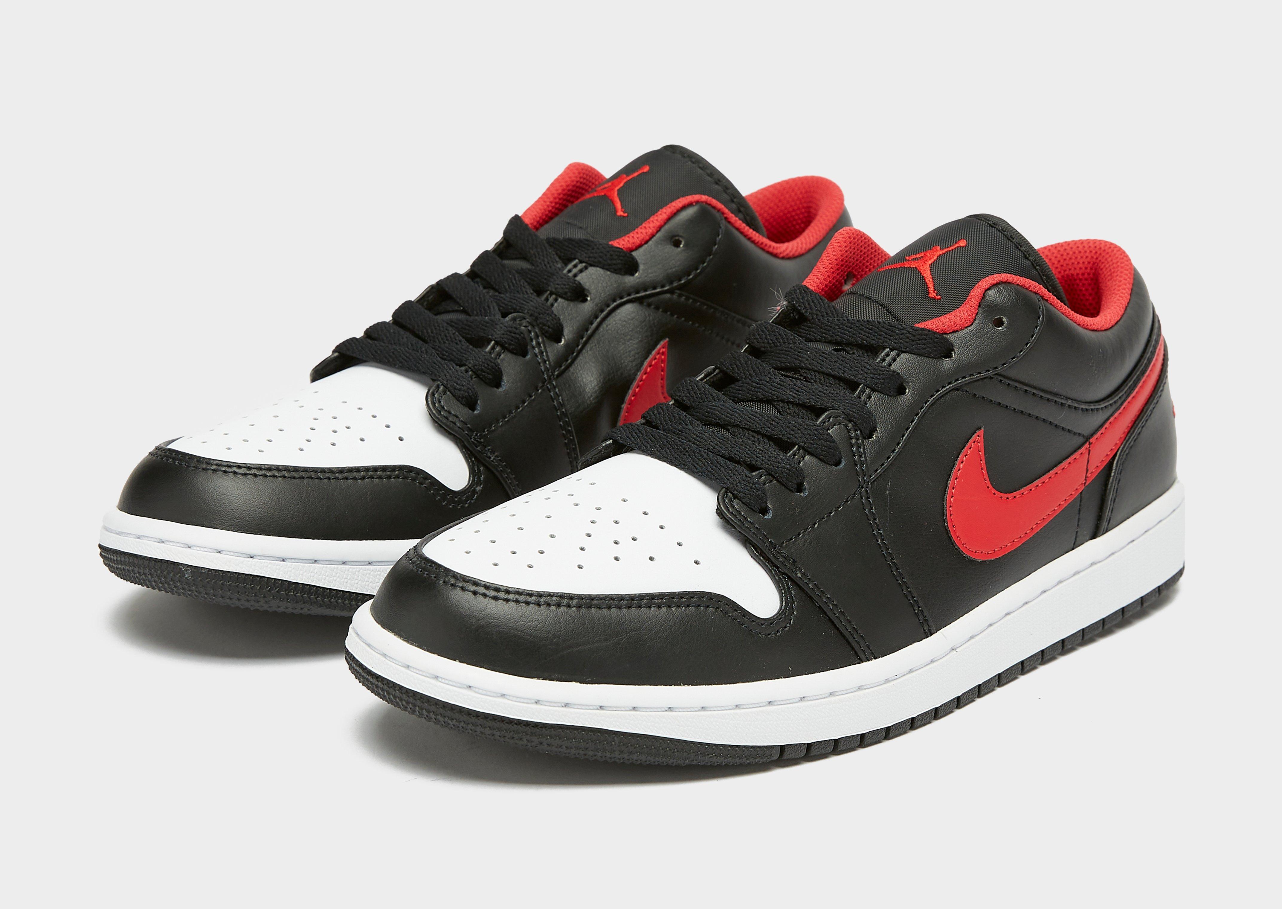 Sneakers AIR JORDAN 1 LOW 553558 063 B rba i culoare Negru